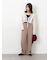 アウトシームスウェットカーブパンツ《2025autumn catalog item》