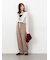 アウトシームスウェットカーブパンツ《2025autumn catalog item》