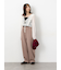 アウトシームスウェットカーブパンツ《2025autumn catalog item》