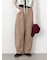 アウトシームスウェットカーブパンツ《2025autumn catalog item》