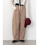 アウトシームスウェットカーブパンツ《2025autumn catalog item》