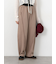 アウトシームスウェットカーブパンツ《2025autumn catalog item》