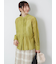 フロントタック入りシアーシャツ
