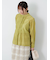 フロントタック入りシアーシャツ