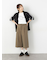 ダブルウエストクロップド丈パンツ《2025autumn catalog item》
