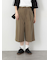 ダブルウエストクロップド丈パンツ《2025autumn catalog item》