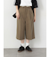 ダブルウエストクロップド丈パンツ《2025autumn catalog item》