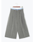 ダブルウエストクロップド丈パンツ《2025autumn catalog item》