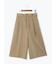 ダブルウエストクロップド丈パンツ《2025autumn catalog item》