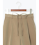 ダブルウエストクロップド丈パンツ《2025autumn catalog item》