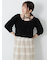 ベロアモール前後2WAYリボンニット《2025autumn catalog item》