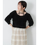ベロアモール前後2WAYリボンニット《2025autumn catalog item》