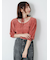 ベロアモール前後2WAYリボンニット《2025autumn catalog item》