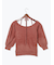 ベロアモール前後2WAYリボンニット《2025autumn catalog item》
