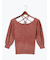 ベロアモール前後2WAYリボンニット《2025autumn catalog item》