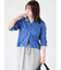 シャーリング衿付きカーディガン《2025autumn catalog item》