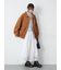 シャーリング衿付きカーディガン《2025autumn catalog item》