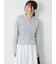 シャーリング衿付きカーディガン《2025autumn catalog item》