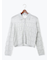 シャーリング衿付きカーディガン《2025autumn catalog item》