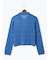 シャーリング衿付きカーディガン《2025autumn catalog item》