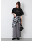 ワッフルナロースカート