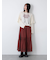 フェイクレイヤードプリントTシャツ
