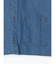 ショート丈デニムシャツ