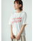 【接触冷感】発泡ロゴプリントTシャツ