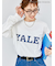 【YALE】カレッジロゴプリント長袖Tシャツ