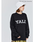 【YALE】カレッジロゴプリント長袖Tシャツ