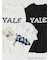 【YALE】カレッジロゴプリント長袖Tシャツ