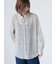 シアーチェックシャツ《2025spring catalog item》