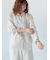 シアーチェックシャツ《2025spring catalog item》