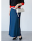 ラップ風デニムスカート《2025spring catalog item》