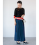 ラップ風デニムスカート《2025spring catalog item》