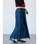 ラップ風デニムスカート《2025spring catalog item》