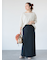 ラップ風デニムスカート《2025spring catalog item》