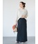 ラップ風デニムスカート《2025spring catalog item》