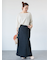 ラップ風デニムスカート《2025spring catalog item》