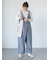 麻調オールインワン《2025spring catalog item》