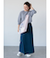 無地/柄アソート袖口シャーリングブラウス