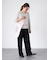 裾ドロストボートネックニット《2025spring catalog item》