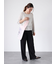 裾ドロストボートネックニット《2025spring catalog item》
