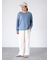 裾ドロストボートネックニット《2025spring catalog item》