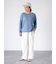 裾ドロストボートネックニット《2025spring catalog item》