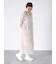 ボタニカル柄シワ加工ワンピース《2025spring catalog item》