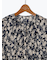 ボタニカル柄シワ加工ワンピース《2025spring catalog item》
