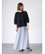 麻タッチロゴアソートシアーニット