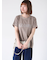 ピグメント加工グリッタープリントTシャツ