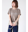 ピグメント加工グリッタープリントTシャツ